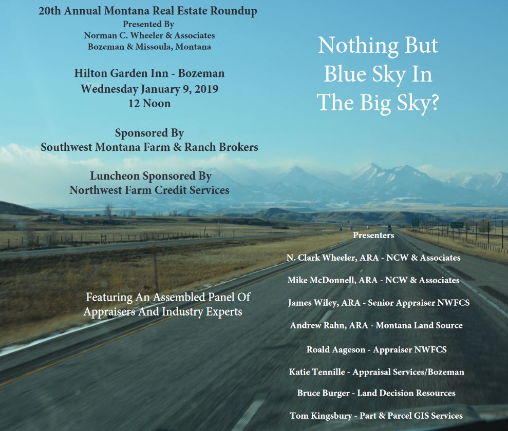 Rural MT Land Values & Trends recap presentation