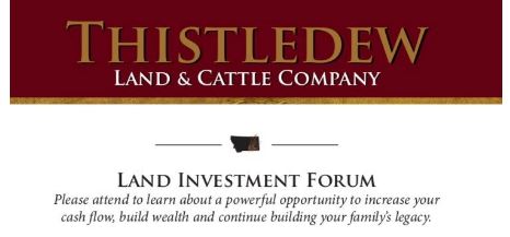 Land Investment Forum - Miles City