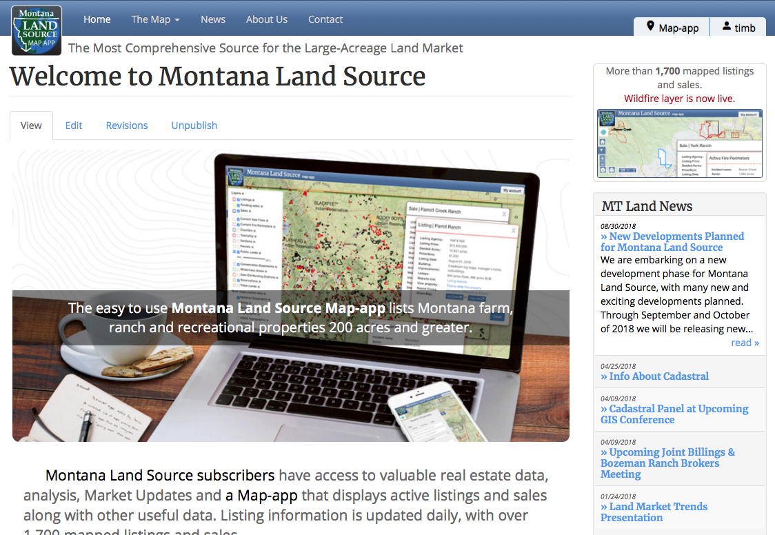 New Developments Planned for Montana Land Source